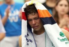 El retirado Ben Shelton fue herido por el partido abierto; Frances Tiafoe derrotó
