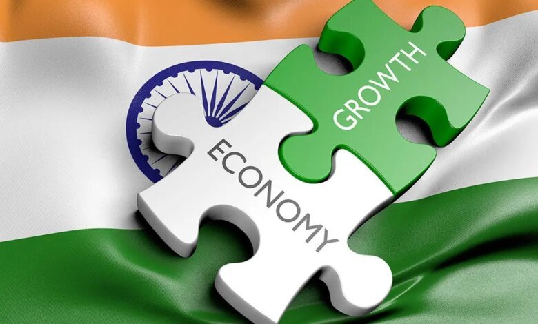 Se espera que la economía de la India crezca un 6.5% en el año fiscal 256, pero la tensión a las tasas impositivas está en riesgo: BOB Report Se espera que la economía de la India crezca un 6.5% en el año fiscal 256, pero la tensión a las tasas impositivas está en riesgo: BOB Report