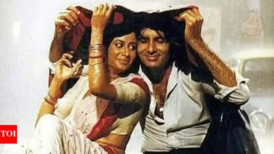 Cuando Smita Patil se sintió ‘incómodo’ durante ‘Namak Halal’, Amitabh Bachchan hizo esto para ayudarlo. Noticias de la película hindi