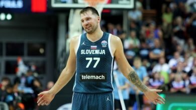 39 de Doncic no es suficiente para Eslovenia; Serbia, Alemania progreso