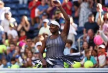 Venus Williams, Leylah Fernández se nos acercó en una pareja