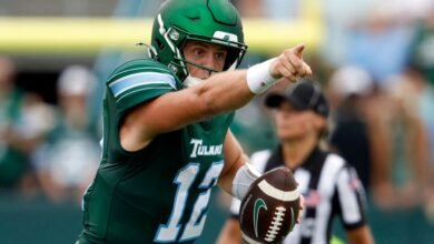BYU QB Jake Retzlaff le dio a Tulane en la victoria