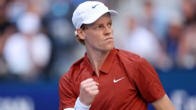 No. 1 Jannik Sinner se cae en la victoria de la Ronda 3 de expansión del US Open Open