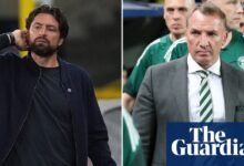 Los guardabosques y los fanáticos celtas se han fusionado con ira cuando van al derbi después del desastre europeo | Escocia Premier League