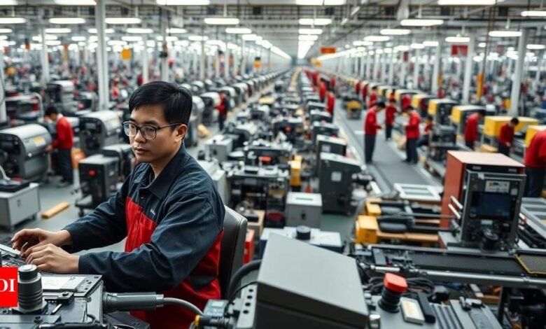 Los contratos de producción de fábrica de China para el quinto mes: PMI a 49.4 en agosto; Las conversaciones comerciales con nosotros se arrastran Los contratos de producción de fábrica de China para el quinto mes: PMI a 49.4 en agosto; Las conversaciones comerciales con nosotros se arrastran