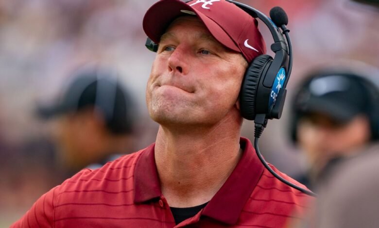 La pérdida de Alabama ‘cayó para todos’ ‘, dijo el entrenador de Kalen DeBoer. La pérdida de Alabama ‘cayó para todos’ ‘, dijo el entrenador de Kalen DeBoer.