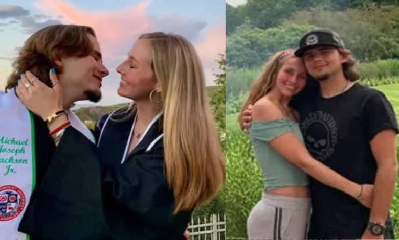 El hijo de Michael Jackson, Prince Jackson, está involucrado con su novia Molly Shirmang después de 8 años de citas
