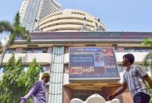 El mercado reduce las ganancias de las tensiones políticas recientemente renovadas en el Medio Oriente. Sensex aumentó en 150 puntos.