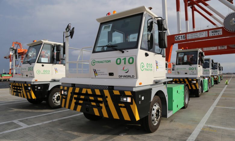 El puerto filipino ahora utiliza la flota de vehículos de transferencia totalmente eléctrica