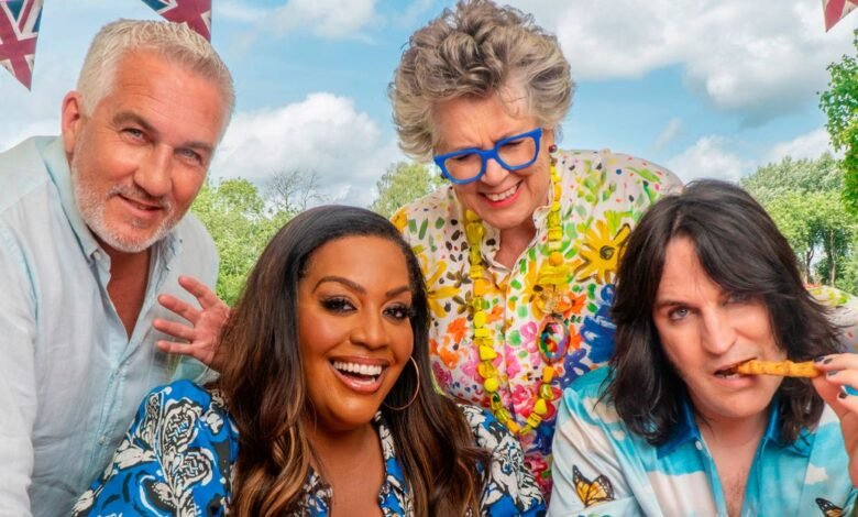 Bake Off -Off Allison Hammond Gifts Paul Hollywood Noel Fielding Bake Off -Off Allison Hammond Gifts Paul Hollywood Noel Fielding