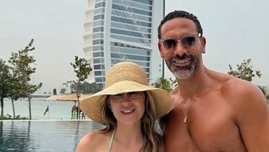 Kate y Rio Ferdinand es la nueva vida en la épica mansión Dubai de £ 6 millones