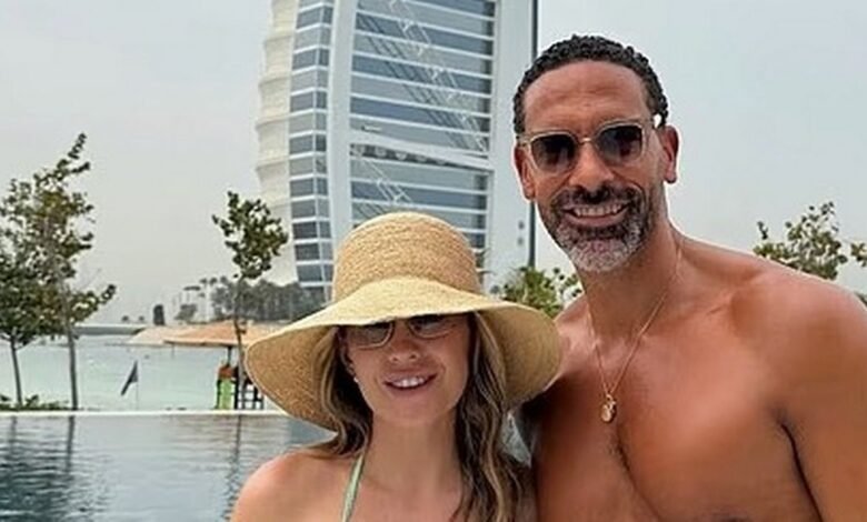 Kate y Rio Ferdinand es la nueva vida en la épica mansión Dubai de £ 6 millones