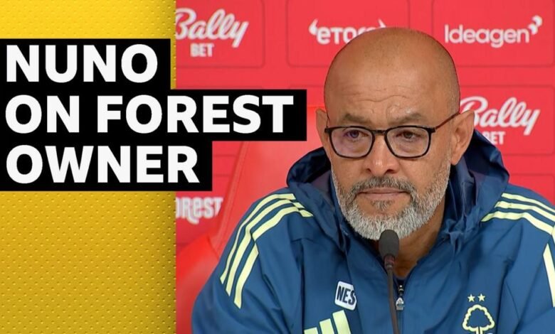 ‘Nuestra relación ha cambiado’. – Nuno en Forest, el propietario. ‘Nuestra relación ha cambiado’. – Nuno en Forest, el propietario.