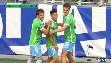 Kalani Kossa-Rienzi anotó para traer a los principales Sounders en Kansas City Sports