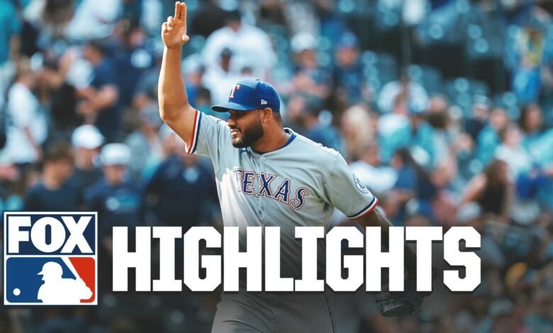 Rangers en comparación con los marineros sobresalientes | MLB en Fox Rangers en comparación con los marineros sobresalientes | MLB en Fox