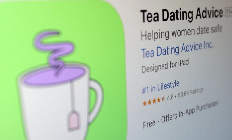 La aplicación de citas para mujeres té informa 72,000 imágenes robadas en violación de seguridad