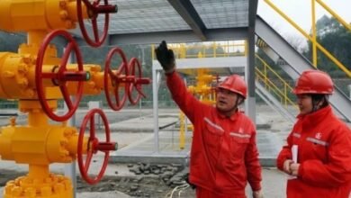 Los ingresos de Sinopec disminuyen en medio de bajos precios del petróleo.
