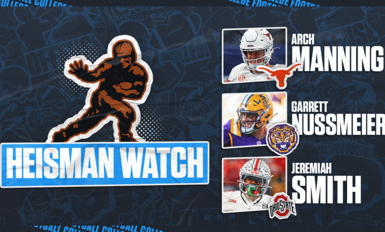 2025 Heisman Watch: Garrett Nussmeier Leads Pack, Jeremiah Smith cerca 2025 Heisman Watch: Garrett Nussmeier Leads Pack, Jeremiah Smith cerca