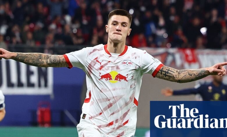 Manchester United acordó aceptar £ 73.3 millones para firmar un contrato con Benjamin Sesko de RB Leipzig | Manchester United