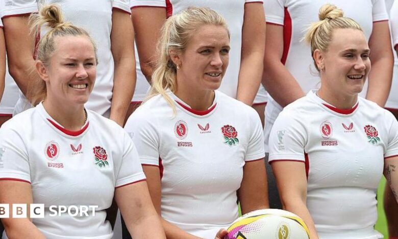Copa Mundial de Rugby de Mujeres: camisa de camisa roja británica en la camisa de lástima a corto plazo. Copa Mundial de Rugby de Mujeres: camisa de camisa roja británica en la camisa de lástima a corto plazo.