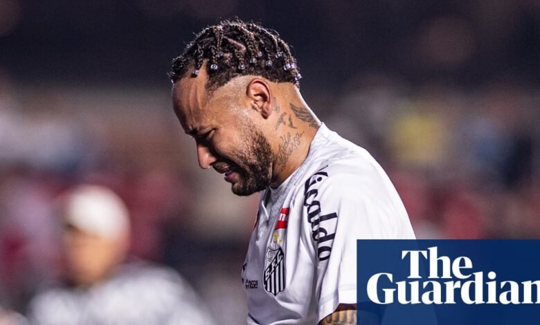 Neymar se fue lloroso después de una pérdida de 6-0 que conduce al despido del entrenador de Santos | Santos