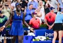 Victoria Mboko: El adolescente se enfrentó a Naomi Osaka en la apertura final de Canadá después de regresar a un hermoso regreso