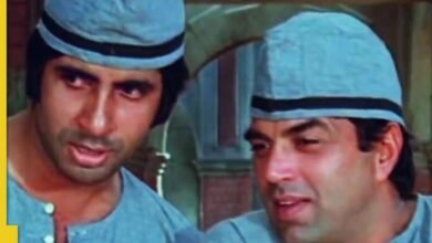 Amitabh, Dharmendra, era un ex hombre de armas, Jaya, Shoal, los personajes de Hema no existían; El guión se cambió por estas razones sorpresa