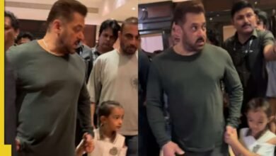Salman Khan supera, advirtiendo a los PAP que se mantengan alejados del verso sobrino en el evento de Mumbai; Vista