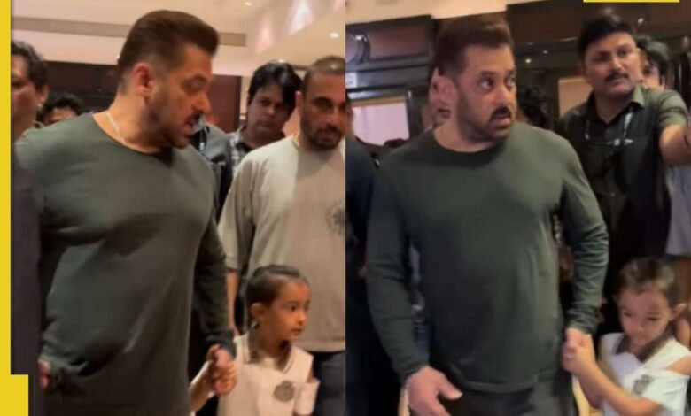 Salman Khan supera, advirtiendo a los PAP que se mantengan alejados del verso sobrino en el evento de Mumbai; Vista