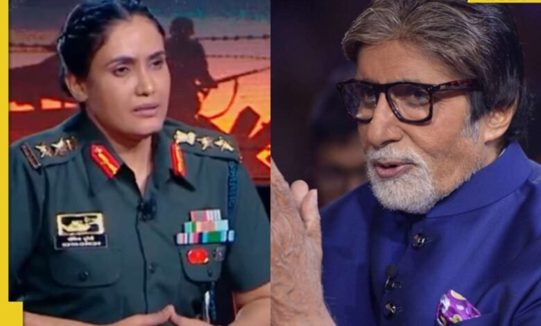 Amitabh Bachchan dio la bienvenida al coronel Sofía Quresh, que habló sobre la Operación Syndu en WC Vimika Singh en el Día de la Independencia Amitabh Bachchan dio la bienvenida al coronel Sofía Quresh, que habló sobre la Operación Syndu en WC Vimika Singh en el Día de la Independencia