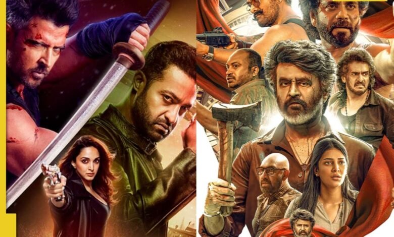 Jr NTR Película Hrithik Roshan por ser el primer partido más grande de Bollywood en 2025; Rajinikanth anotará la mayor apertura para las películas tamiles