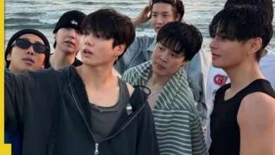 BTS se vuelve a combinar para la primera vida desde la playa después del alta militar; Namjun dice que ‘extrañaba a su esposa’