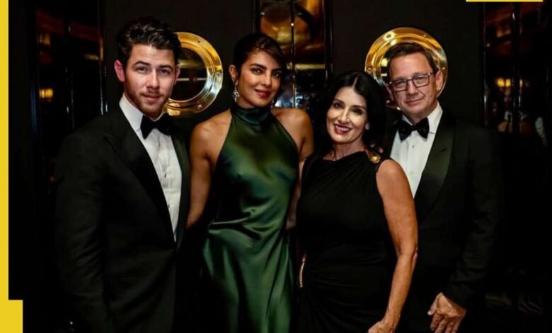 La familia Priyanka Chopra Jonas celebra Satin Panna Posa Stans, vea las fotos