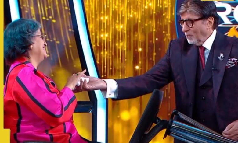 Amitabh Bachchan Kaon Banega con un competidor en Koh Banega 1 17 dice: ‘Mahila K Honton Ko’, respondió ‘Jaya Bachchan Ayapaki. Amitabh Bachchan Kaon Banega con un competidor en Koh Banega 1 17 dice: ‘Mahila K Honton Ko’, respondió ‘Jaya Bachchan Ayapaki.