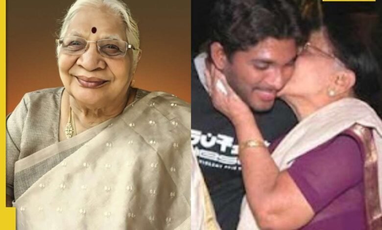 La abuela de Allu Arjun Kanakratnam se fue, Ram Charan dispara La abuela de Allu Arjun Kanakratnam se fue, Ram Charan dispara