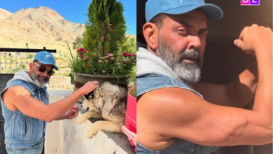 Bobby Deol Leh ha encendido Rockstar, los fanáticos no pueden dejar de Drling con la aparición de sus vacaciones