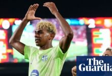 El joven príncipe Lamine Yamal captó la presión para unirse a los reyes de Barcelona | La Liga