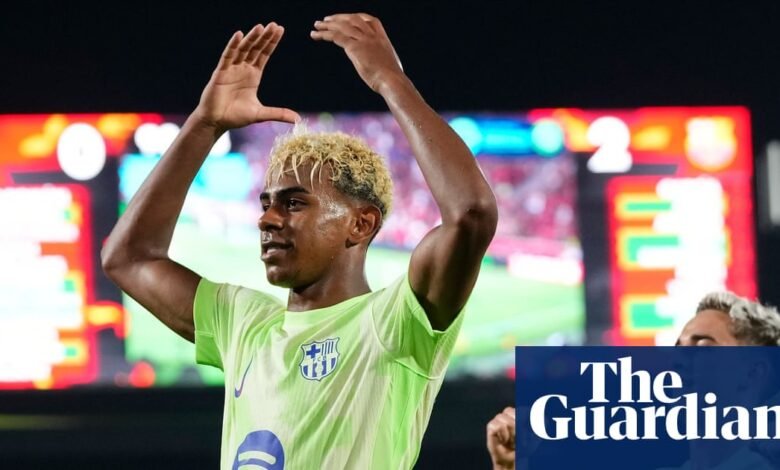 El joven príncipe Lamine Yamal captó la presión para unirse a los reyes de Barcelona | La Liga