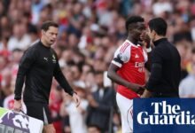 Arteta dio la bienvenida a Eze pero preocupado por el Saka ‘significativo’ y Ødegard soplando | Arsenal