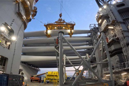 La Sofía de RWE se convertirá en el primer parque eólico en alta mar en usar palas de rotor reciclables