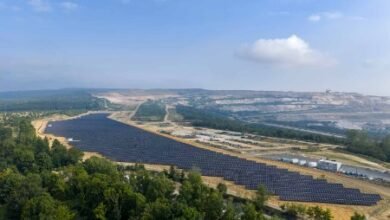 Comisiones de RWE, una nueva planta de energía solar en Hambach OpenCast