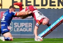 Super League: Wigan Warriors 44-2 Wakefield Trinity – Wigan es el segundo con una victoria integral