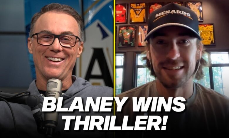 Ryan Blaney sobre la emoción de Daytona Win & Faith cuando participa en los playoffs de NASCAR