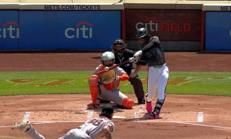 Francisco Lindor venció a solo casa, trayendo a Mets a los Gigantes