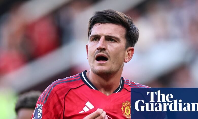 ‘Un gran club para jugar’: Harry Maguire quiere extender el tiempo en el Manchester United | Manchester United