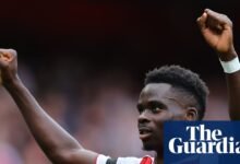 Alivio para el Arsenal con la lesión de Bukayo Saka no tan mala como se temía por primera vez | Arsenal