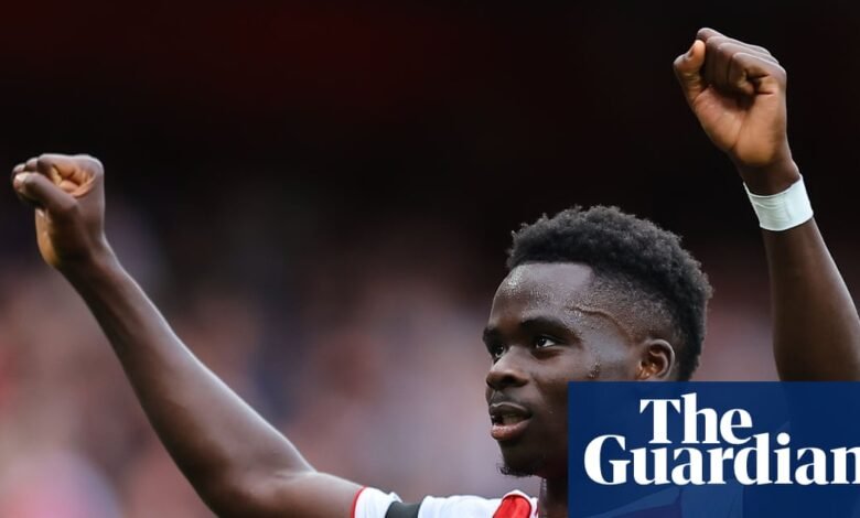 Alivio para el Arsenal con la lesión de Bukayo Saka no tan mala como se temía por primera vez | Arsenal Alivio para el Arsenal con la lesión de Bukayo Saka no tan mala como se temía por primera vez | Arsenal