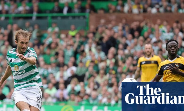 Celtic Brush Livingston y protestan a un lado cuando Rodgers se enfoca en la Liga de Campeones | Escocia Premier League Celtic Brush Livingston y protestan a un lado cuando Rodgers se enfoca en la Liga de Campeones | Escocia Premier League