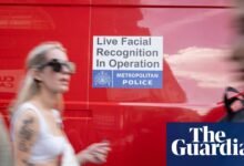 Experto Rechazos Met Policy afirman que estudia el uso de reconocimiento facial en vivo sin prejuicios | Reconocimiento facial