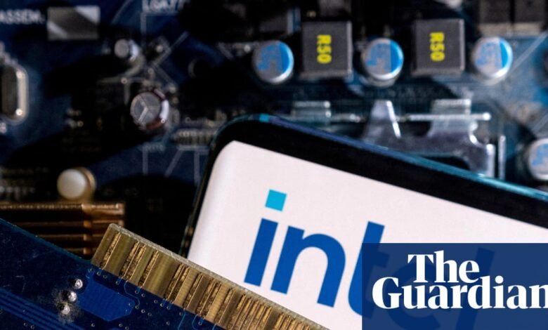 Intel comparte salto después del informe dice que la administración de Trump mira la estaca | Intel